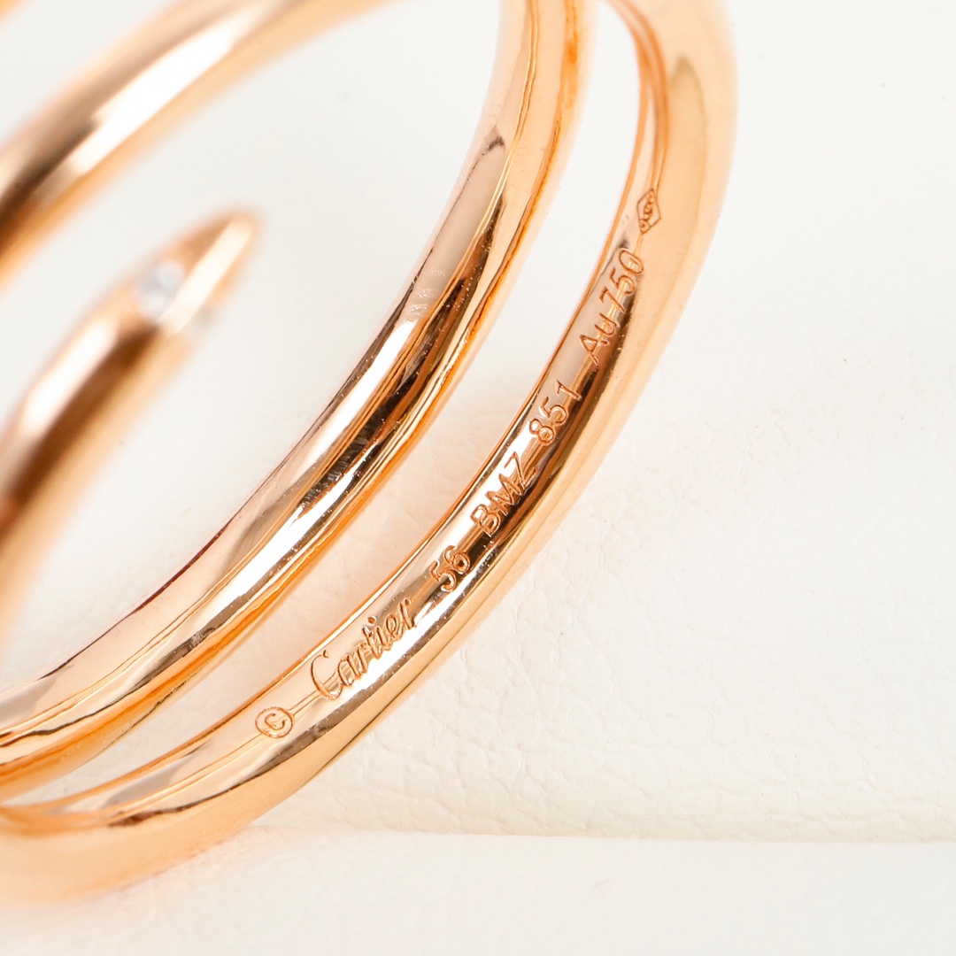 Cartier nail diamond ring