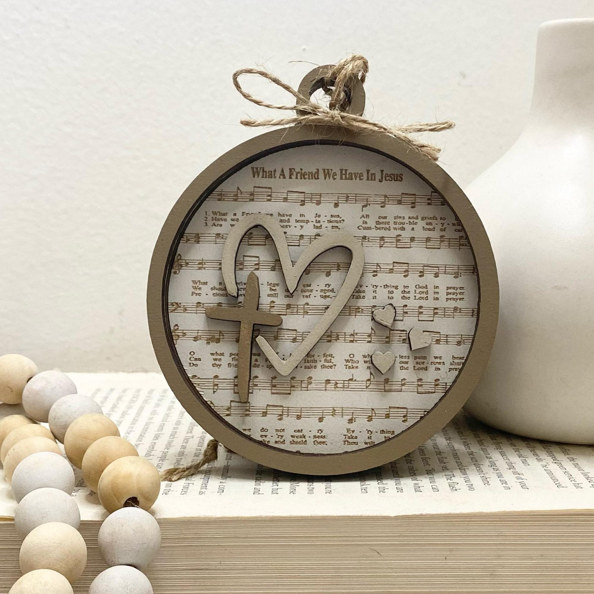 Hymn Ornament | Hymn Gift Tag