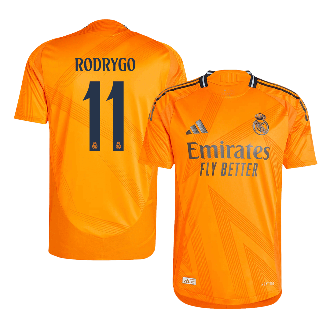 Authentic RODRYGO #11 Real Madrid Away Football Shirt 2024/25