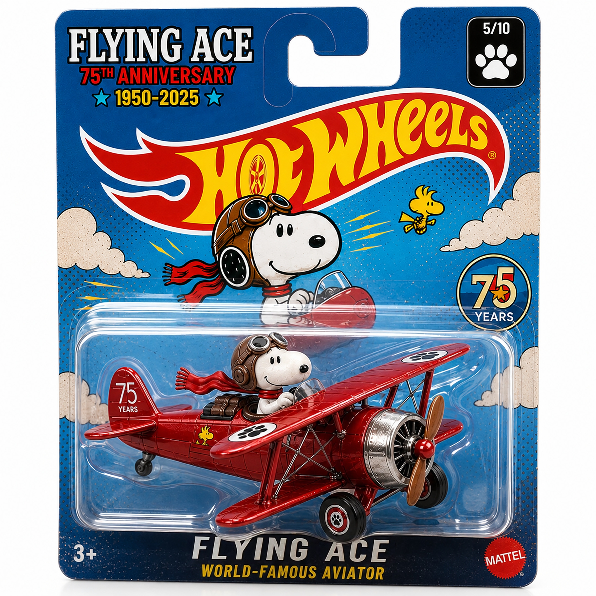 Snoopy 75th Anniversary Hot Wheels