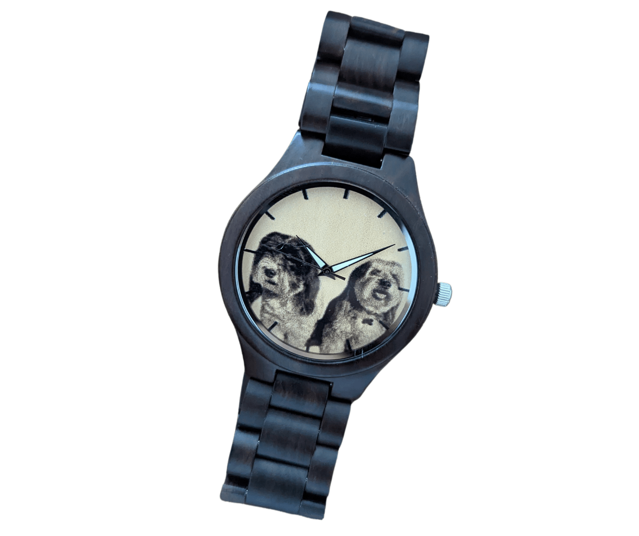 Photo Wooden Watch Pet Lovers Gift
