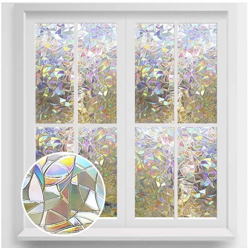 3D Rainbow Window Film，PVC refraction & No glue(🔥BUY 3 GET 1 FREE NOW &FREE SHIPPING)