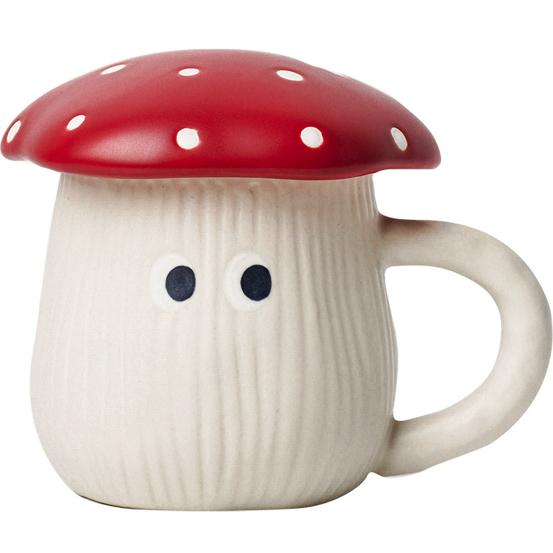 🔥Buy More Save More🔥Ceramic Red Mushroom Tableware